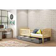 Krevet BMS Kubus + ladica 160x80 cm, PINE grafit