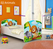 Dječji krevet ACMA s motivom 160x80 cm 02 Animals