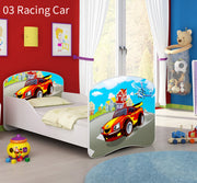 Dječji krevet ACMA s motivom 160x80 cm 03 Racing Car