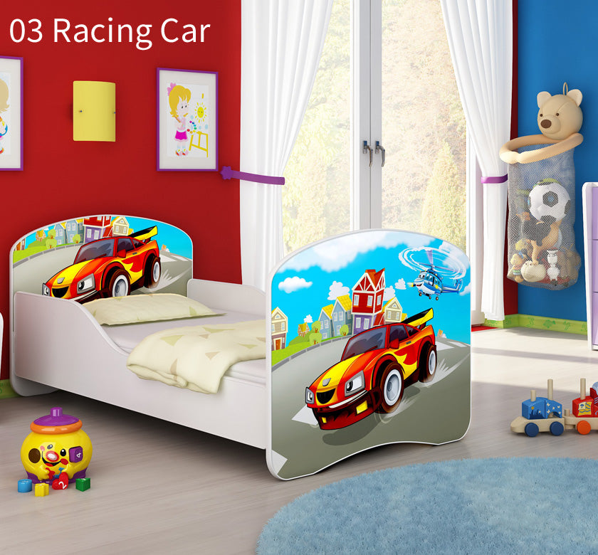 Dječji krevet ACMA s motivom 160x80 cm 03 Racing Car