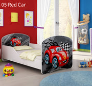 Dječji krevet ACMA s motivom 160x80 cm 05 Red Car