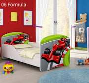 Dječji krevet ACMA s motivom 180x80 cm 06 Formula 1