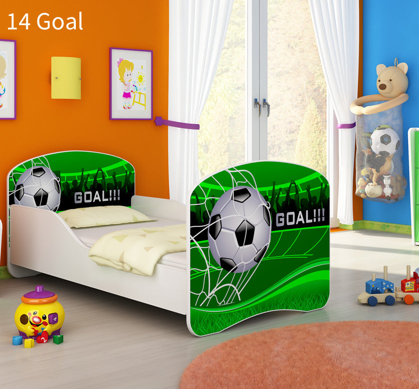 Dječji krevet ACMA s motivom 180x80 cm 14 Goal