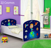 Dječji krevet ACMA s motivom 180x80 cm 22 Cosmos
