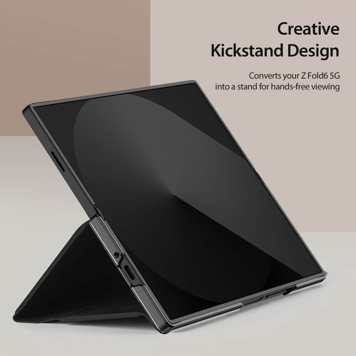 DUX DUCIS BRIL pouzdro s držákem na pero pro SAMSUNG GALAXY Z Fold 6 - černé