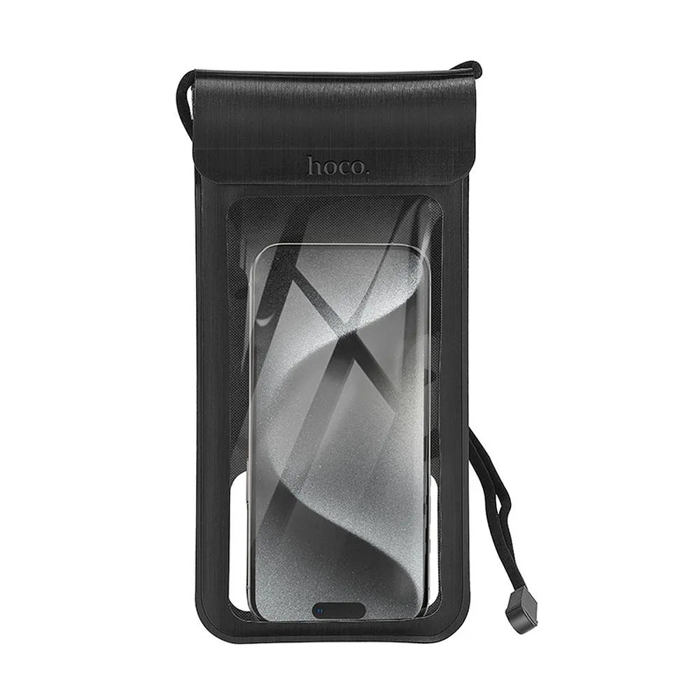 Hoco IP68 Vodotěsné pouzdro na telefon 240 x 120 x 15 mm HX53 černé