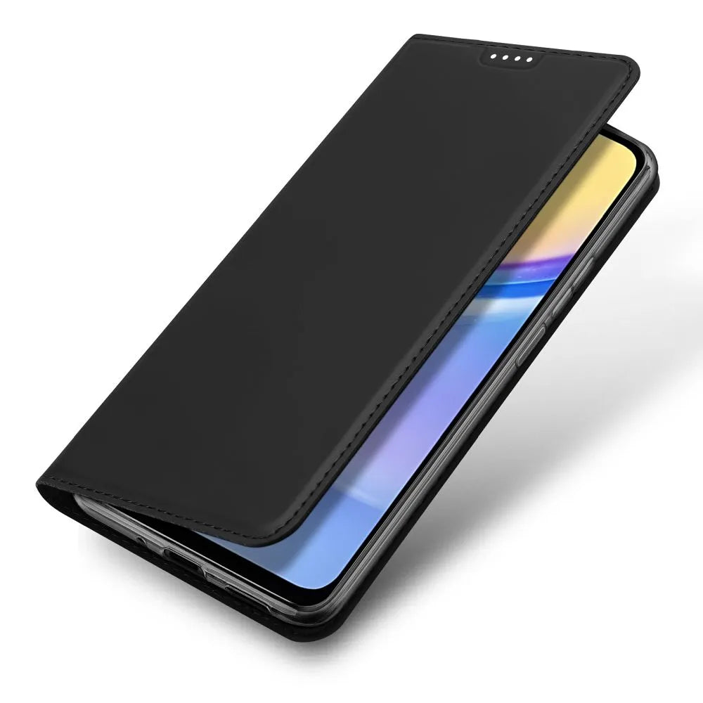 DUX DUCIS Skin Pro – hladké kožené pouzdro pro Samsung Galaxy A16 5G černé