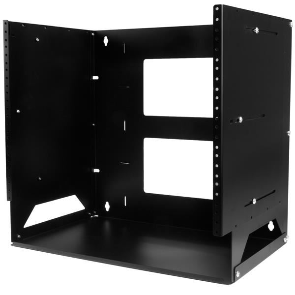 StarTech.com WALLSHELF8U stalak 8U Zidna polica Crno