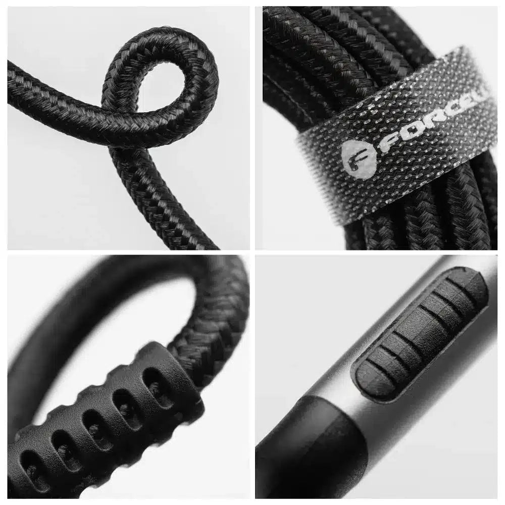USB C na USB C kabel Forcell F-Energy QC4.0 PD 5A 100W Cafule 0,5 m C260 černý
