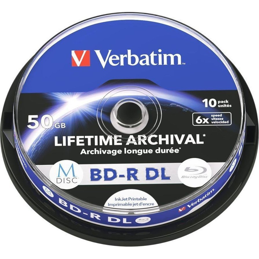 Verbatim MDISC BD-R DL 50 GB 10 kom