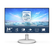 Philips V Line 241V8AW/00 LED display 60,5 cm (23.8") 1920 x 1080 pikseli Full HD LCD Bijelo