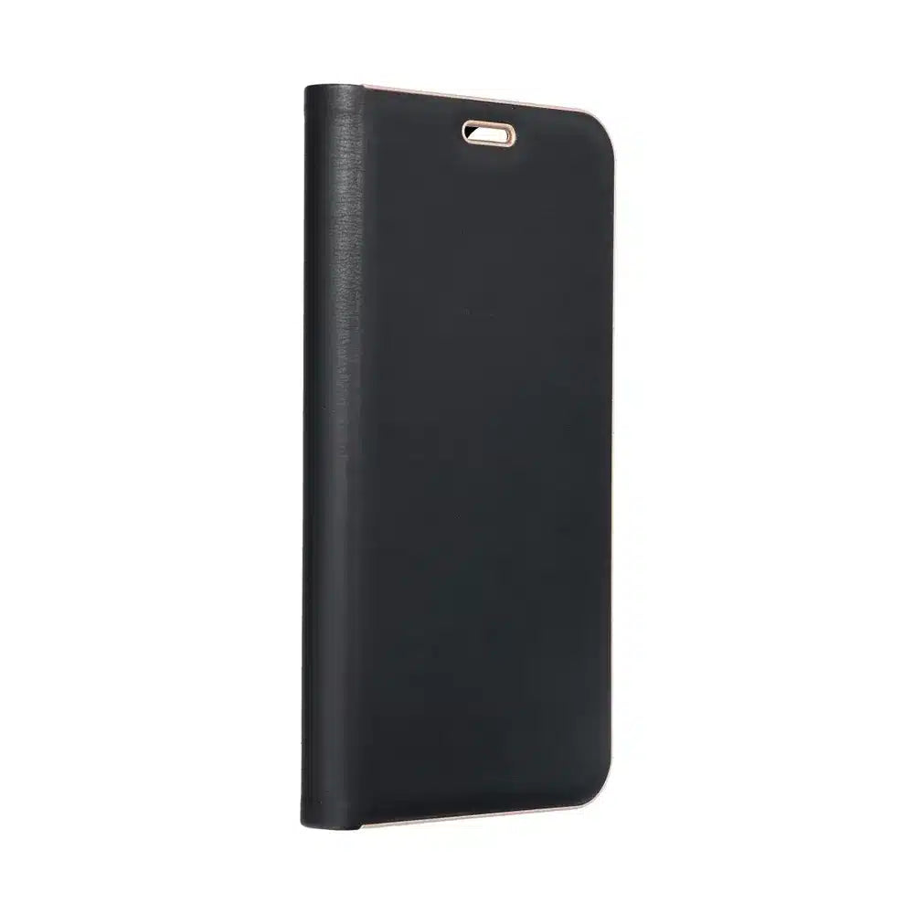 LUNA Book Gold pouzdro pro XIAOMI Redmi NOTE 14 PRO 5G / 14 PRO PLUS 5G černé