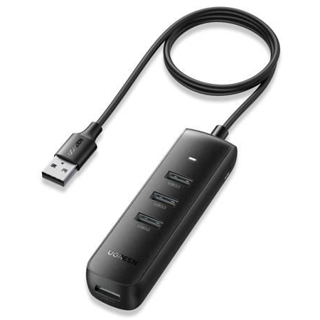 Ugreen CM416 Žičano USB 3.2 Gen 1 (3.1 Gen 1) Type-A Crno
