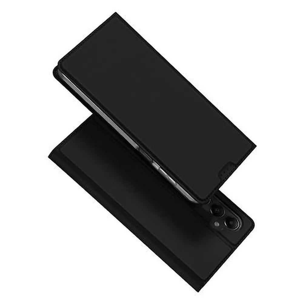 DUX DUCIS Skin Pro – hladké kožené pouzdro pro SAMSUNG GALAXY A05s černé