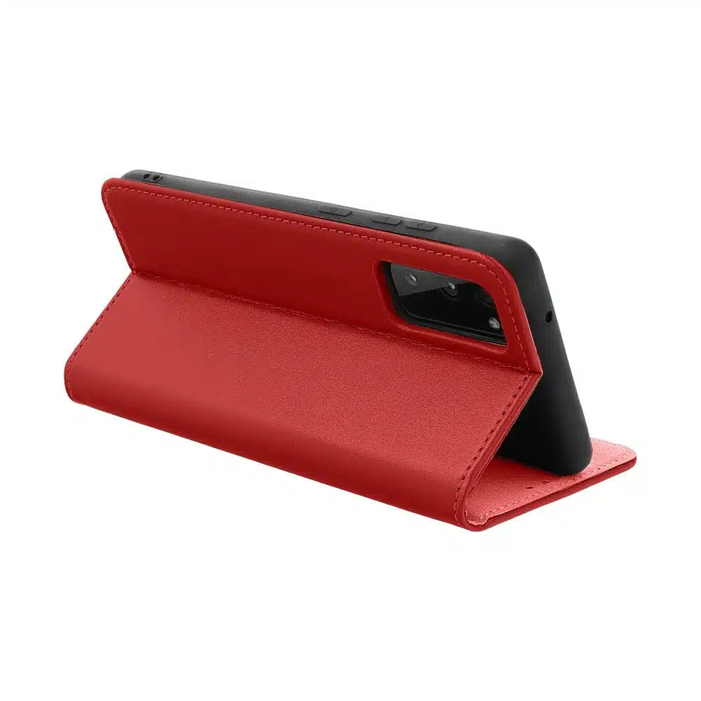 Kožené pouzdro SMART PRO pro XIAOMI Redmi NOTE 12 PRO 5G vínové