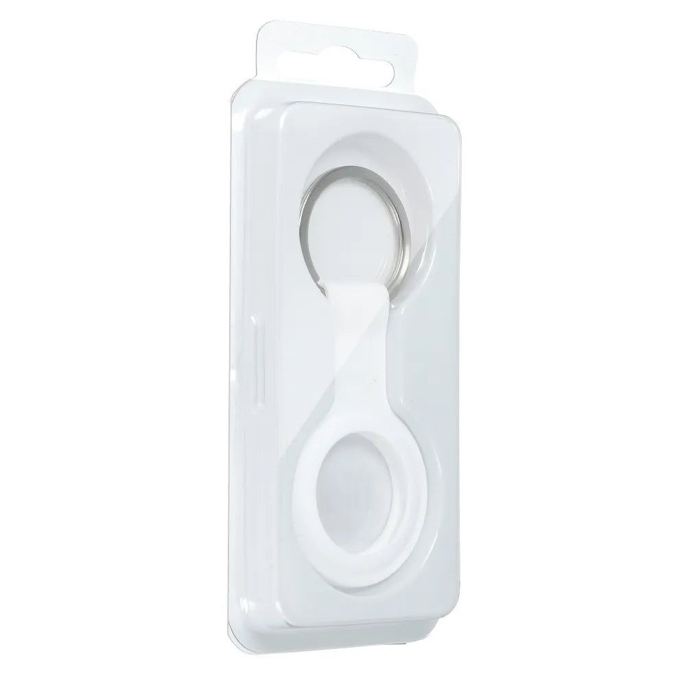 SILIKONOVÝ držák pro AIRTAG / FORCELL F-TAG bílý