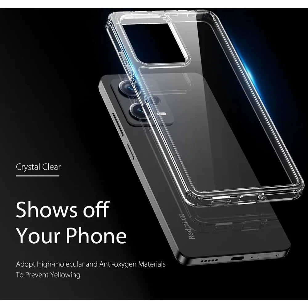 DUX DUCIS Clin - průhledné pevné pouzdro pro Redmi Note 12 Pro 5G