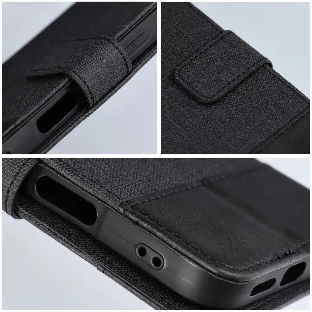 GOMMA Book flipové pouzdro pro Xiaomi Redmi NOTE 14 PRO 5G / Redmi NOTE 14 PRO PLUS 5G černé