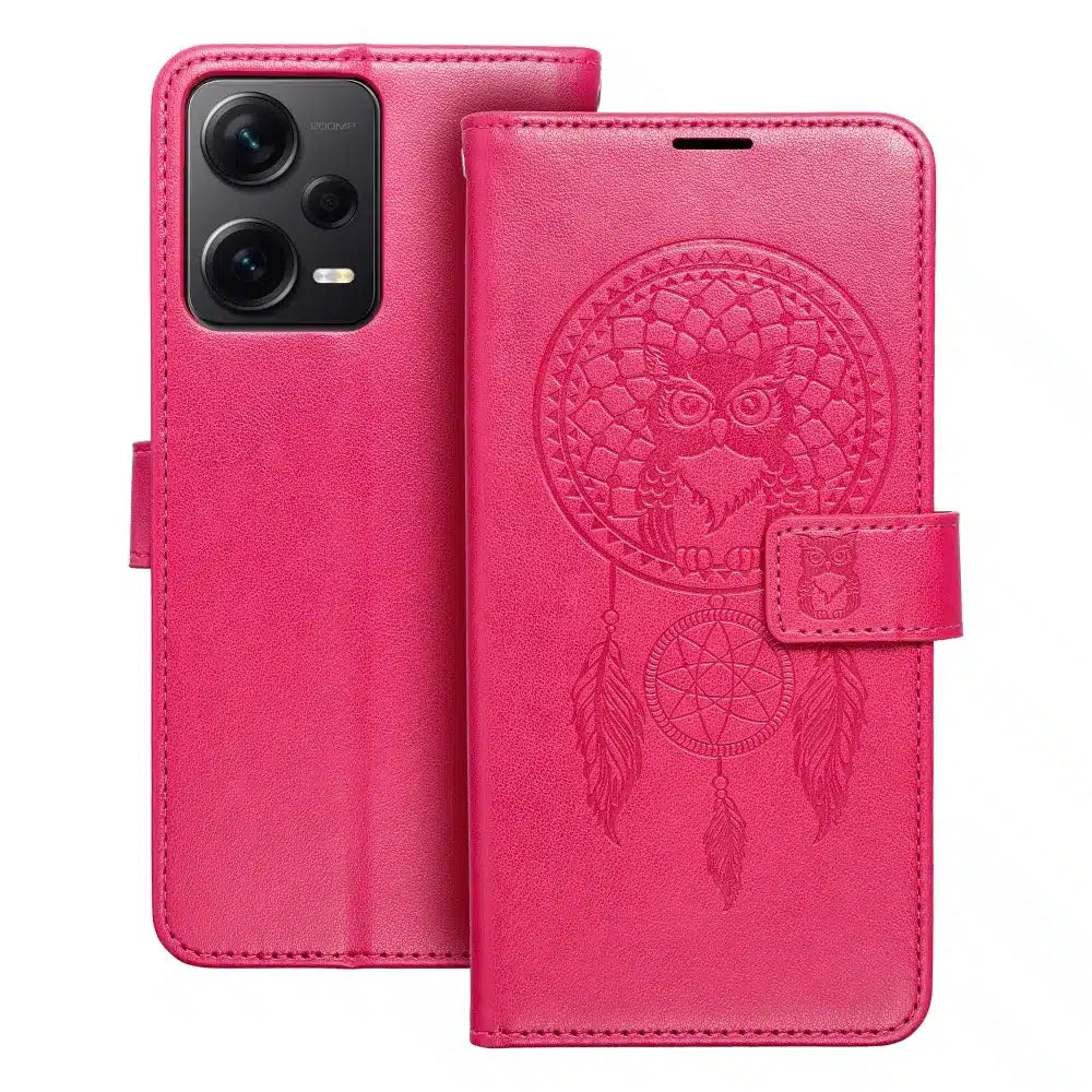 MEZZO Book case preklopna torbica za XIAOMI Redmi NOTE 12 PRO 5G dreamcatcher magenta