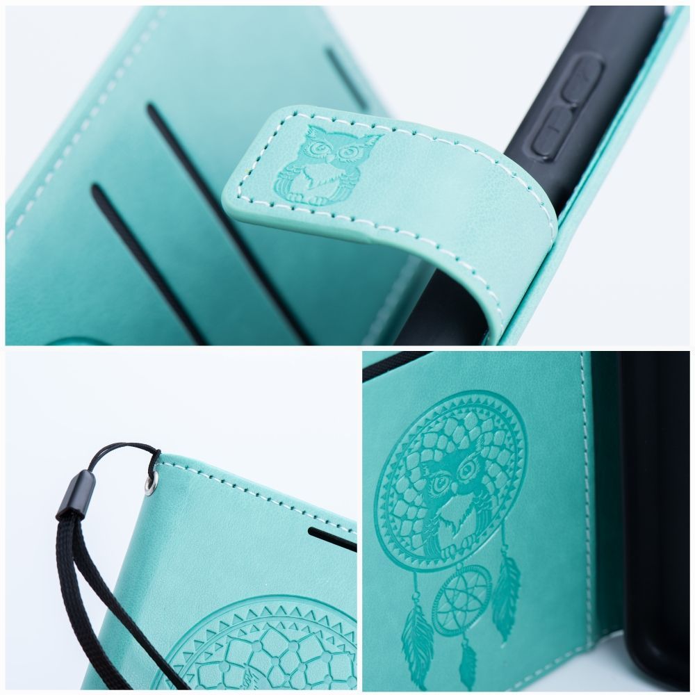 MEZZO Book case preklopna torbica za SAMSUNG GALAXY A17 dream catcher zelena