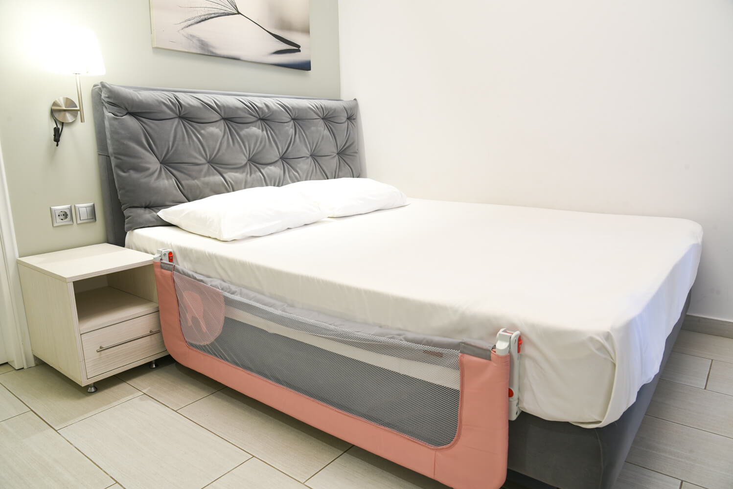 Ochranná zábrana na postel 140cm