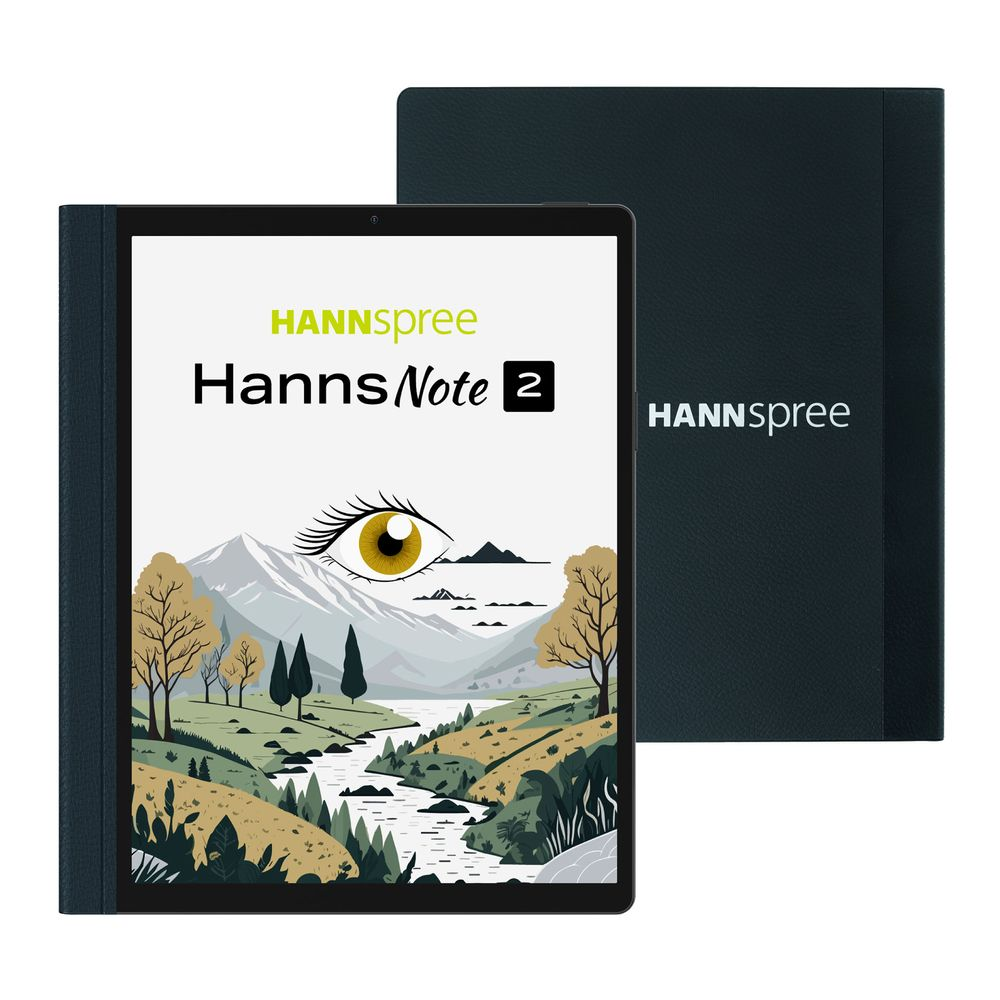 Hannspree HannsNote2 čitač e-knjiga Ekran osjetljiv na dodir 64 GB Wi-Fi Crno