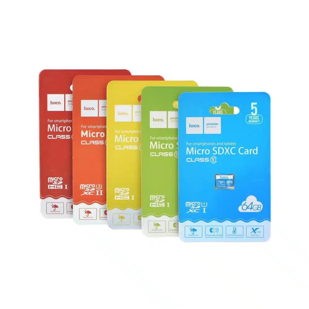 Vysokorychlostní paměťová karta HOCO microSD TF 64 GB Class 10