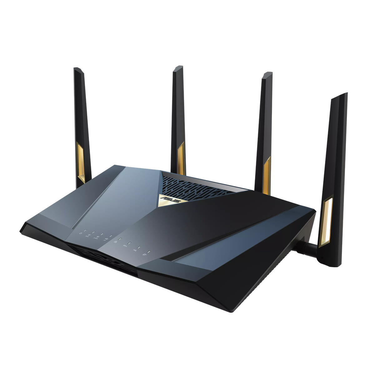 ASUS RT-BE88U bežični usmjerivač 10 Gigabitni Ethernet Dvofrekvencijski (2,4 GHz / 5 GHz) Crno, Sivo