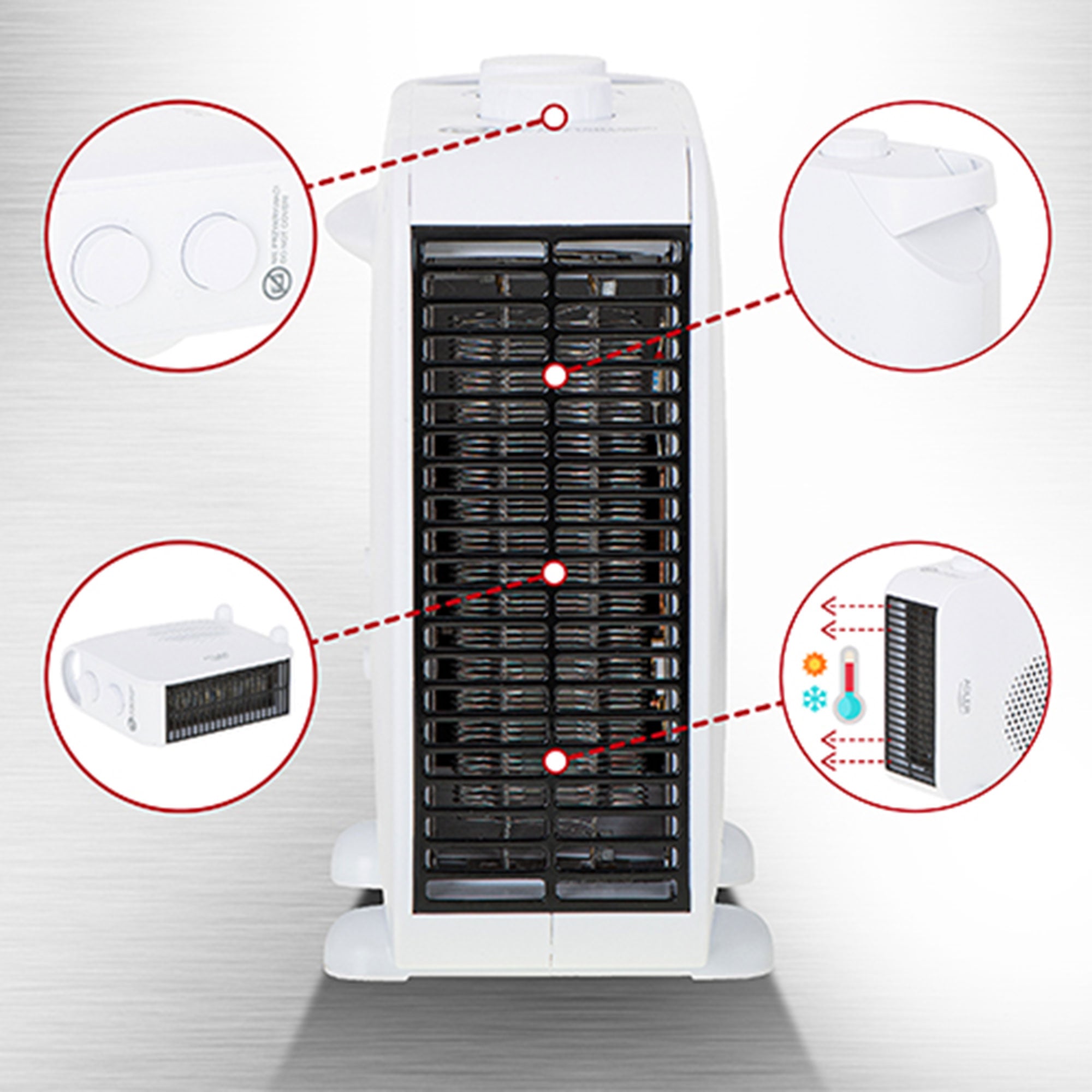 Elektrický ohřívač AD 7725W