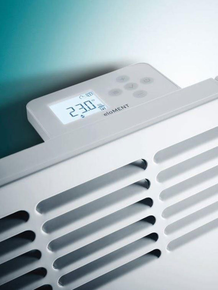 Elektrický nástěnný ohřívač VAILLANT VER 0,75 kW - eloMENT 75/5 - konvekční