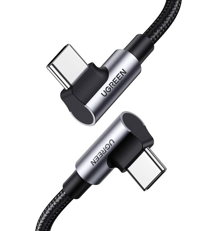 Kutni kabel USB-C na USB-C UGREEN US335 5A 100W 2m