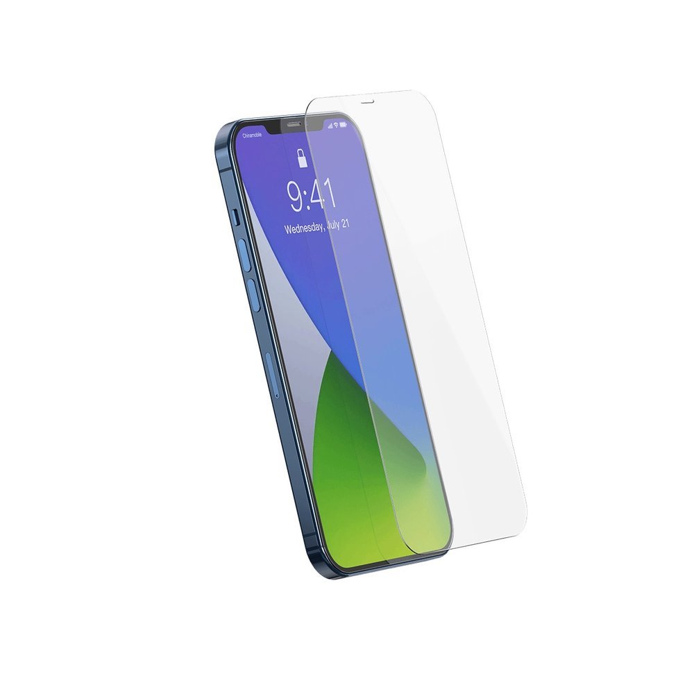Baseus 2x 0,3mm tvrzené sklo iPhone 12 Pro Max transparentní