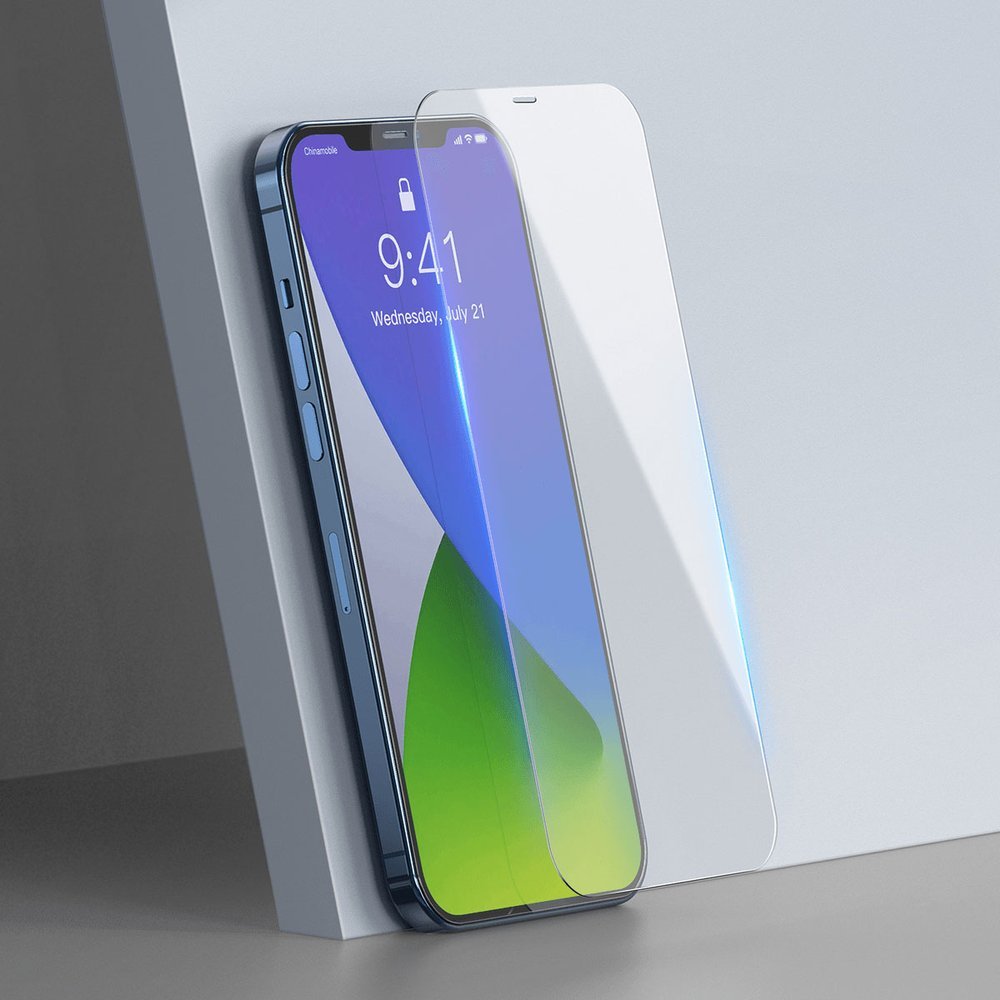 Baseus 2x 0,3mm tvrzené sklo iPhone 12 Pro Max transparentní