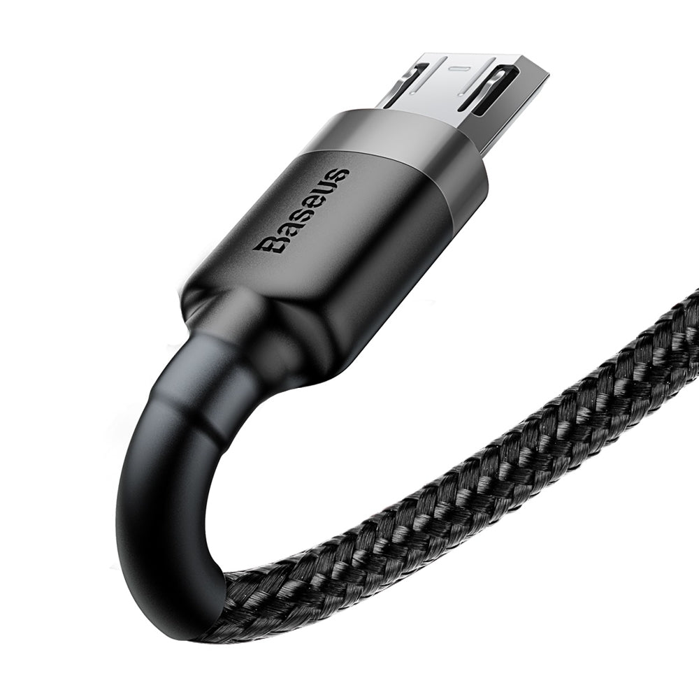 Kabel Baseus odolný, opletený, nylonový USB / Micro USB QC3.0 2.4A 1m
