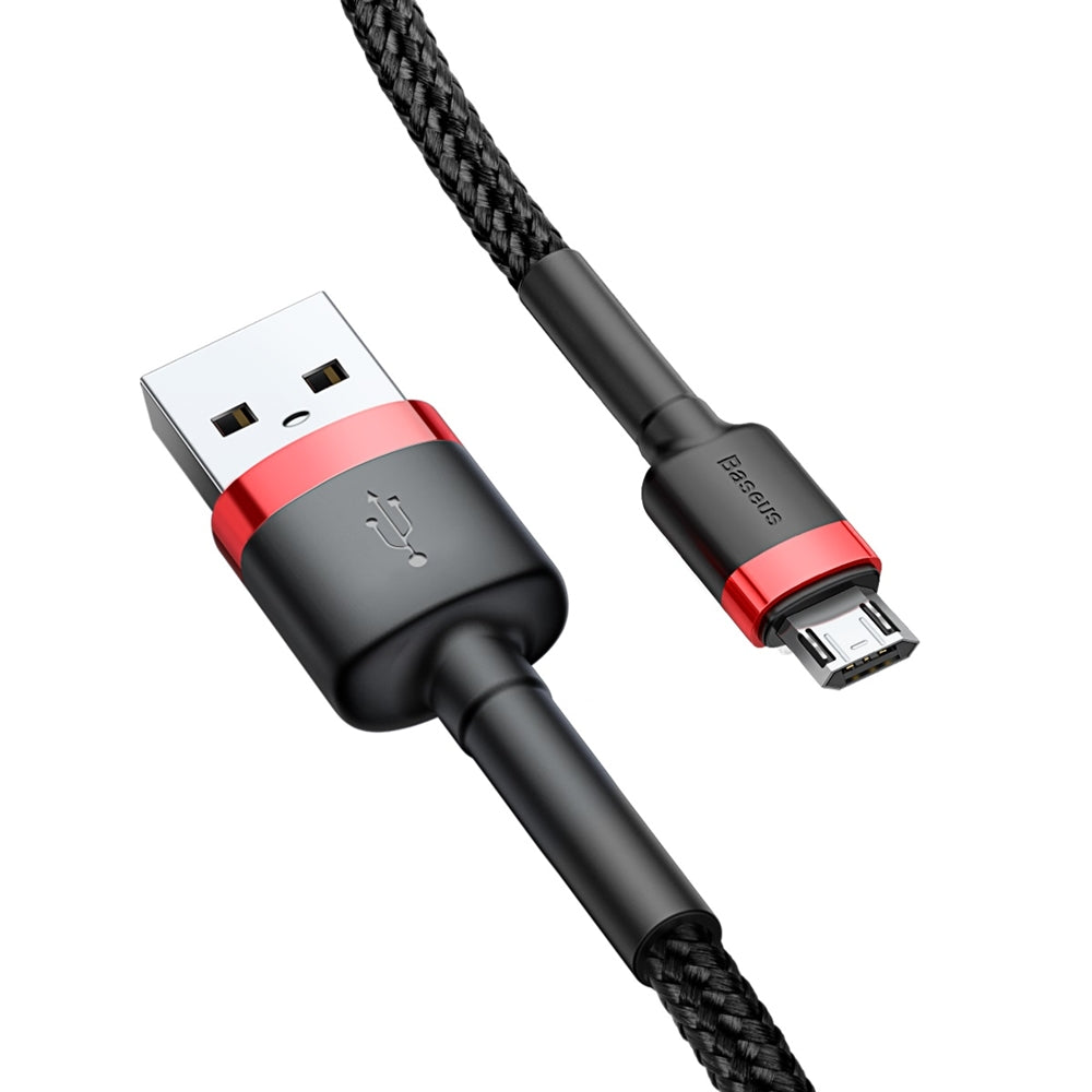 Baseus USB / Micro USB QC3.0 1,5A opletený kabel 2M