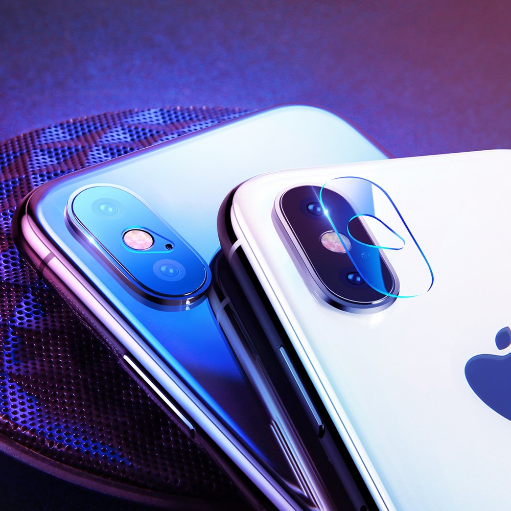 Tvrzené sklo pro fotoaparát 2 x Baseus pro iPhone X / XS / XS Max