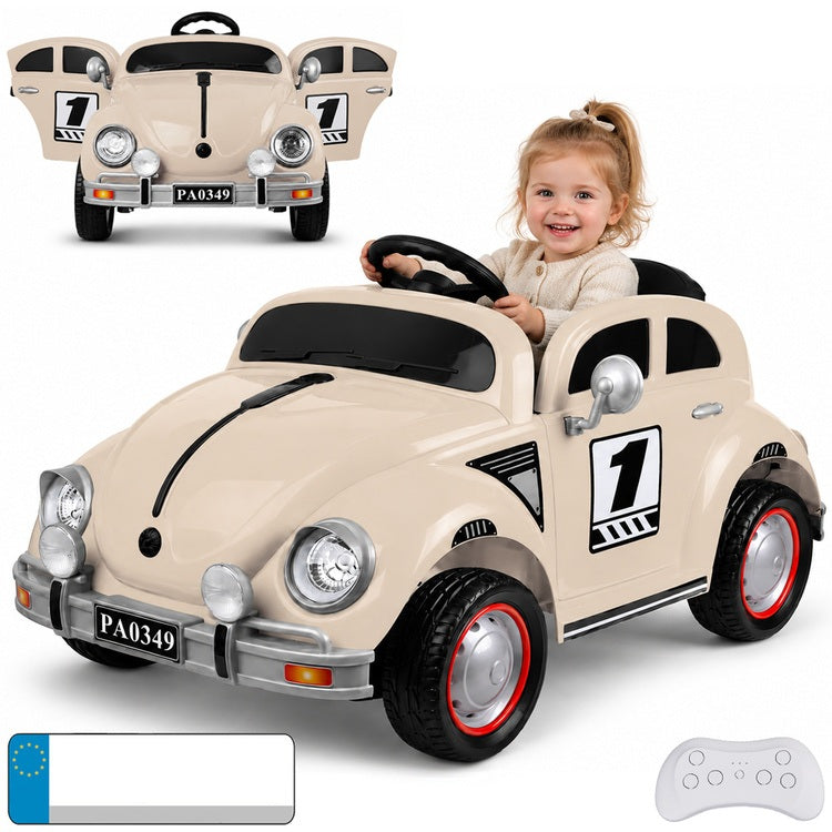 Retro autić 4×4 na akumulator beige