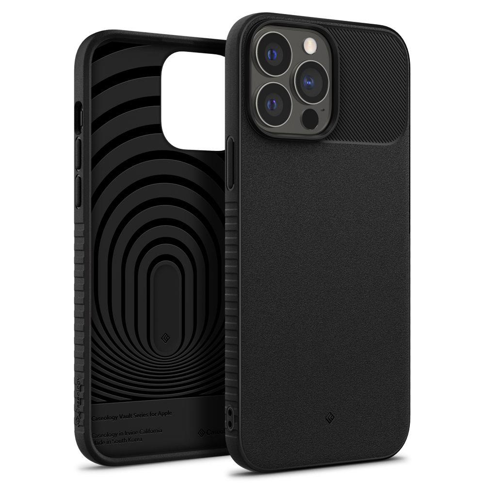 Caseology Vault za iPhone 13 Pro Max mat crna