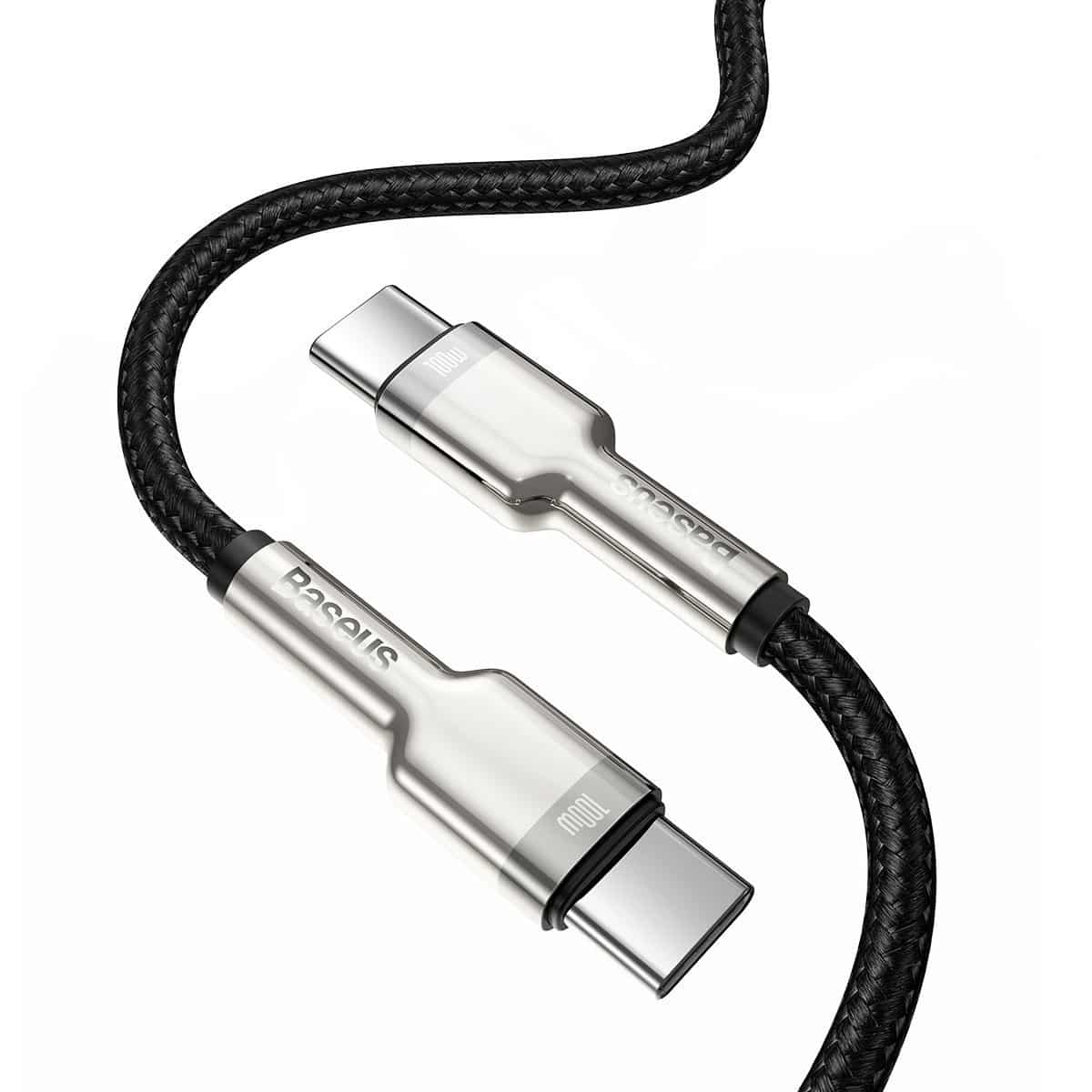Baseus Cafule Kabel USB-C na USB-C 100W 2m (černý)