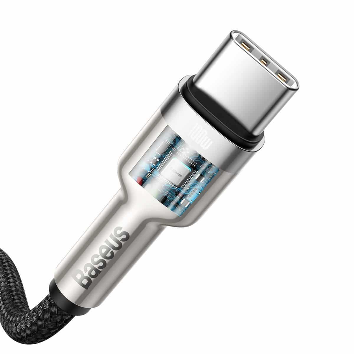 Baseus Cafule Kabel USB-C na USB-C 100W 2m (černý)