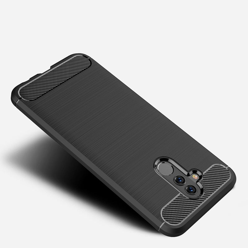 Carbon Case pouzdro pro Huawei Mate 20 Lite