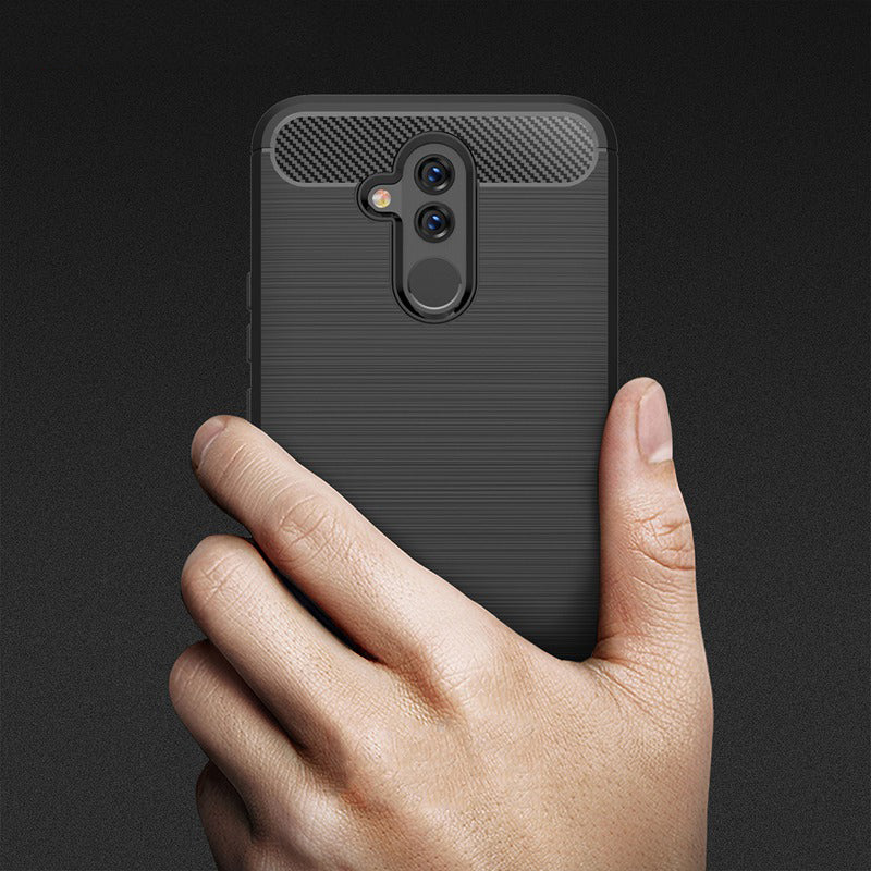 Carbon Case pouzdro pro Huawei Mate 20 Lite