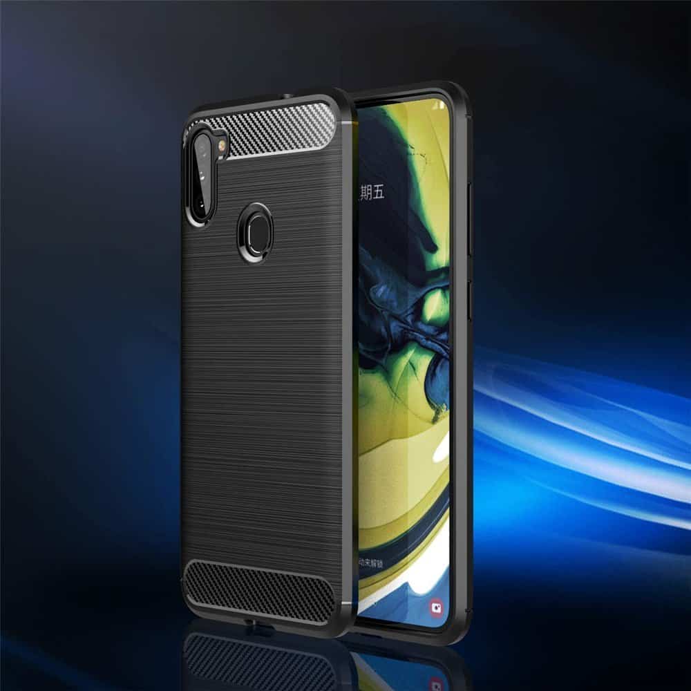 Carbon case flexibilní kryt pro Samsung Galaxy A11 / M11