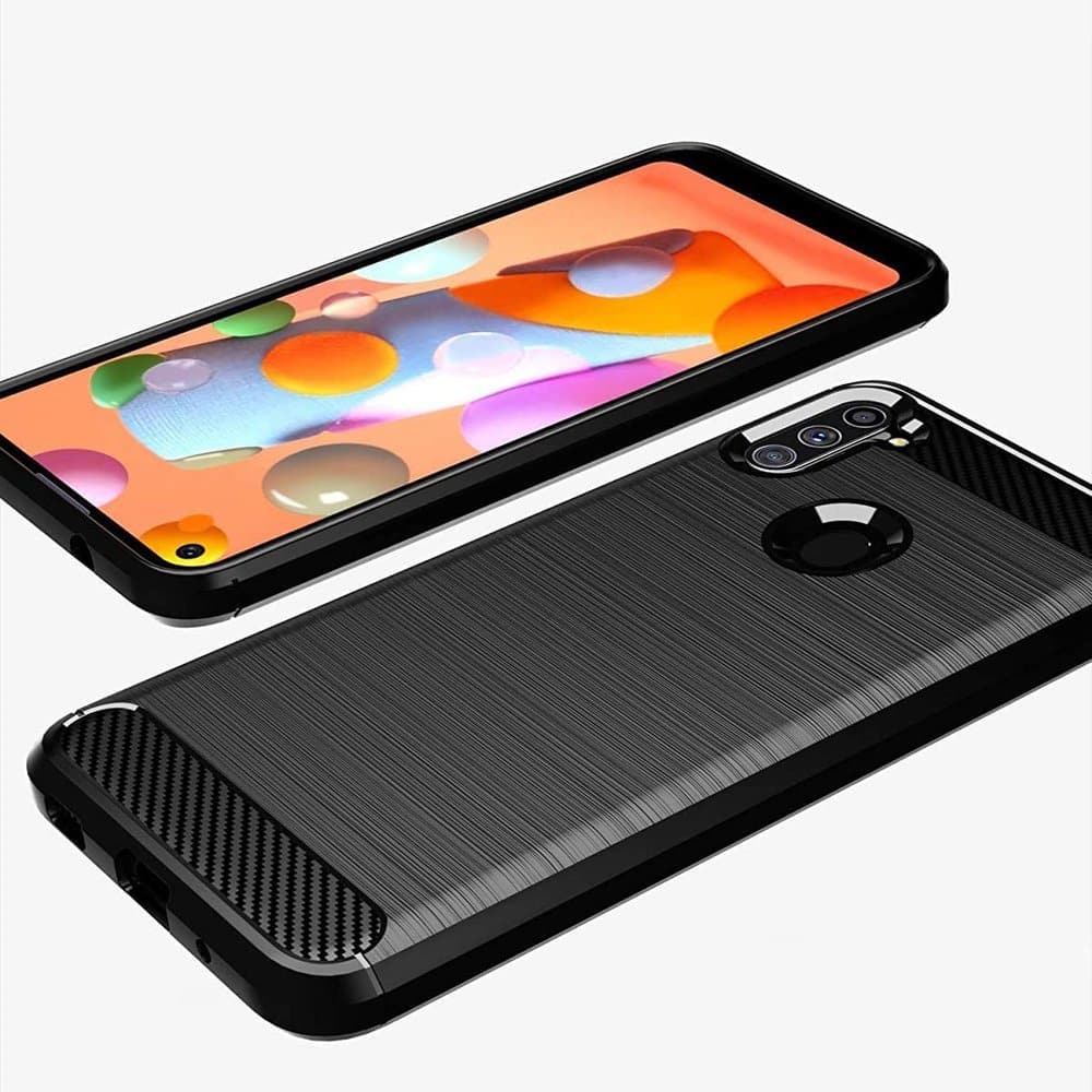 Carbon case flexibilní kryt pro Samsung Galaxy A11 / M11