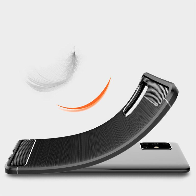 Carbon Case Flexibilní pouzdro pro Samsung Galaxy M31 S