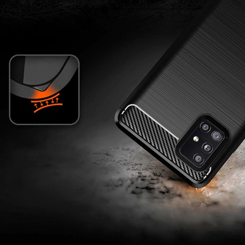 Carbon Case Flexibilní pouzdro pro Samsung Galaxy M31 S