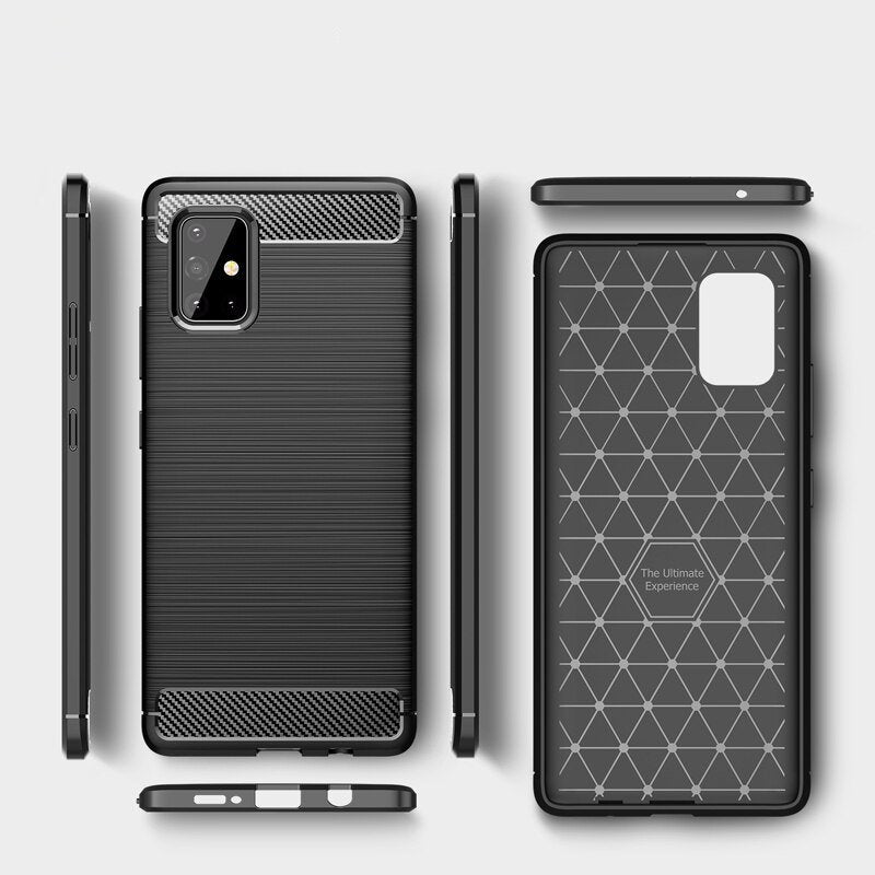 Carbon Case Flexibilní pouzdro pro Samsung Galaxy M31 S