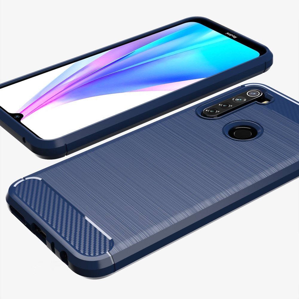 Odolné pouzdro Carbon Case pro Xiaomi Redmi Note 8 T