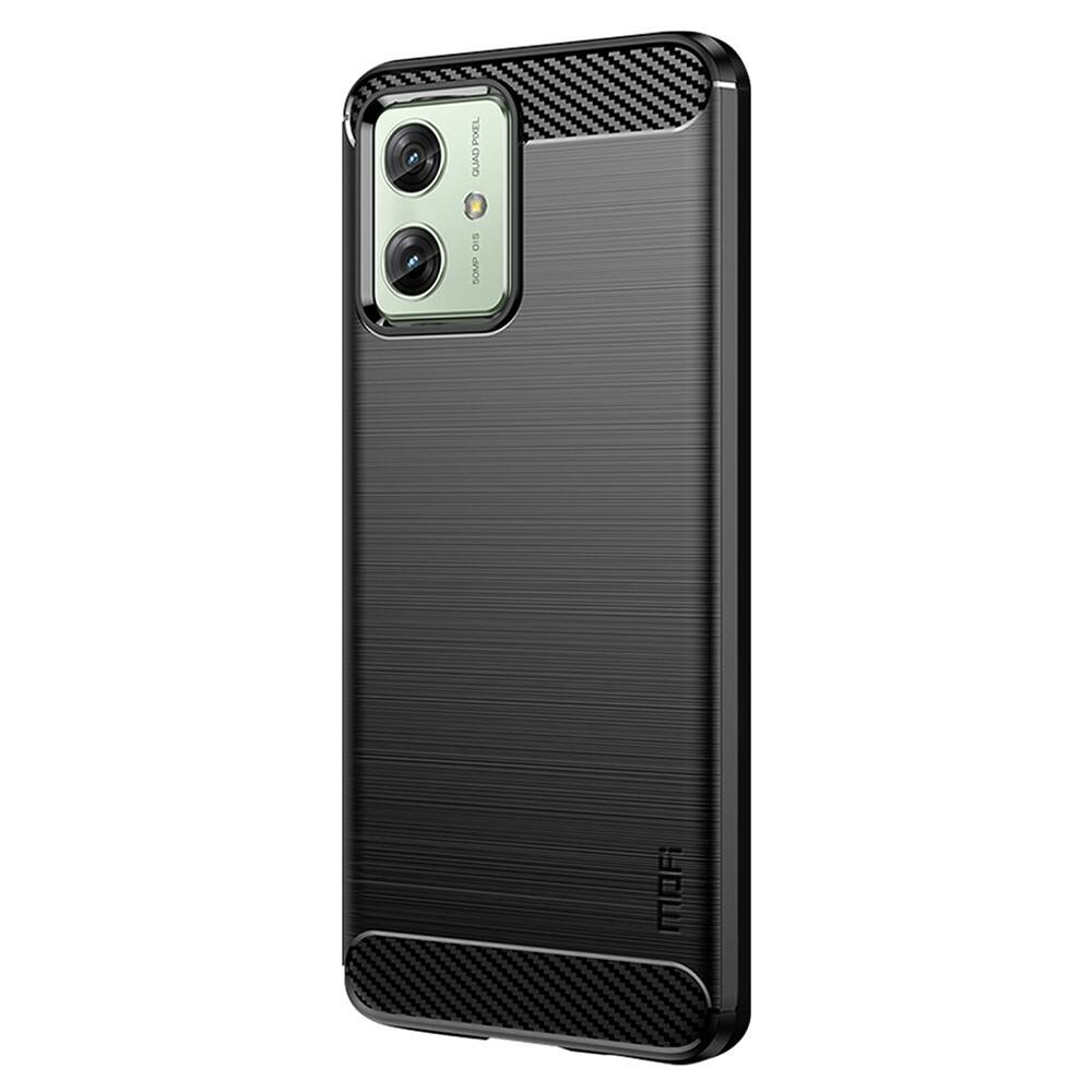 Karbonové pouzdro pro MOTOROLA G54 černé