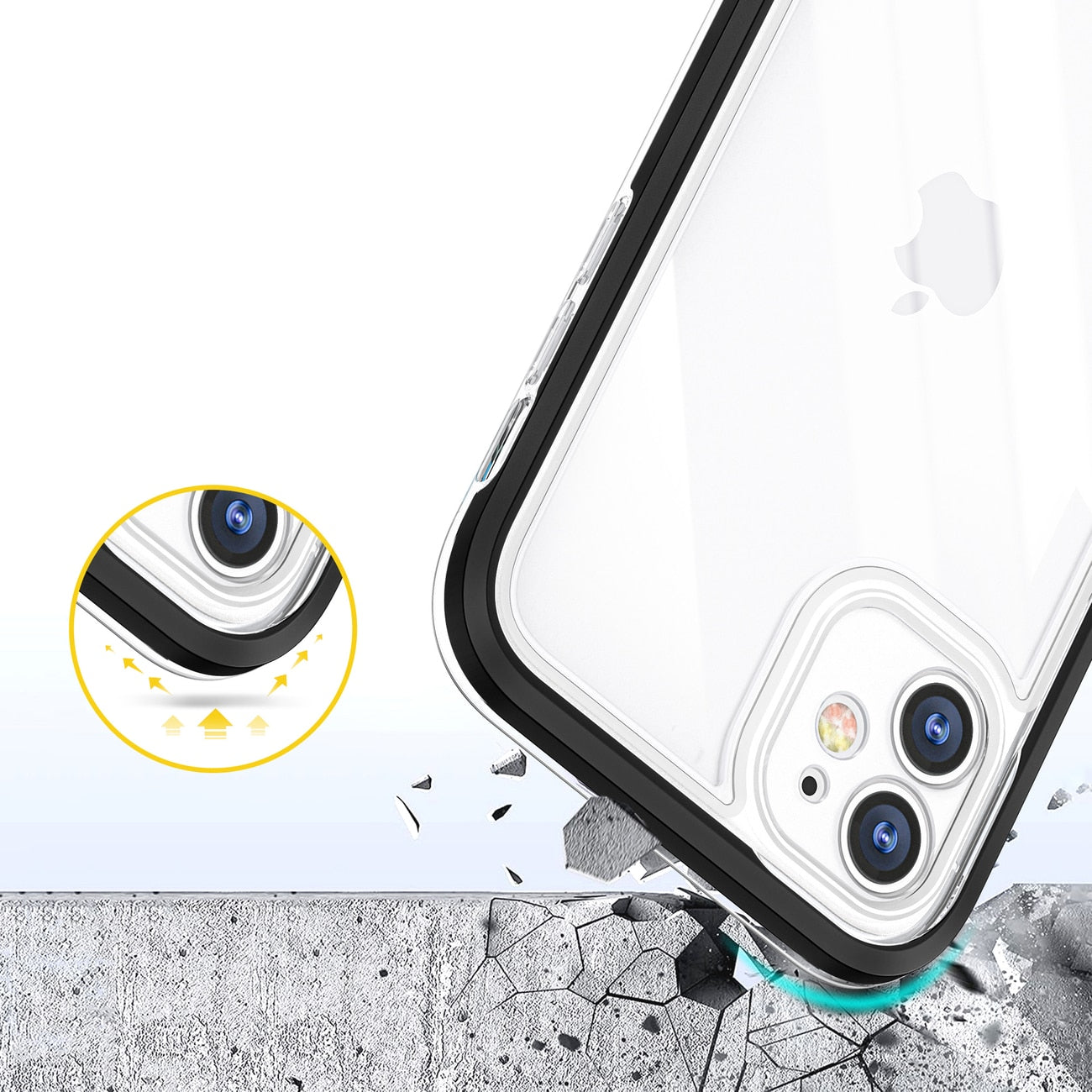 Průhledné pouzdro Hybrid Armor pro iPhone 11